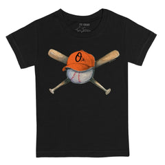 Baltimore Orioles Tiny Turnip Youth Hat Crossbats T-Shirt Online