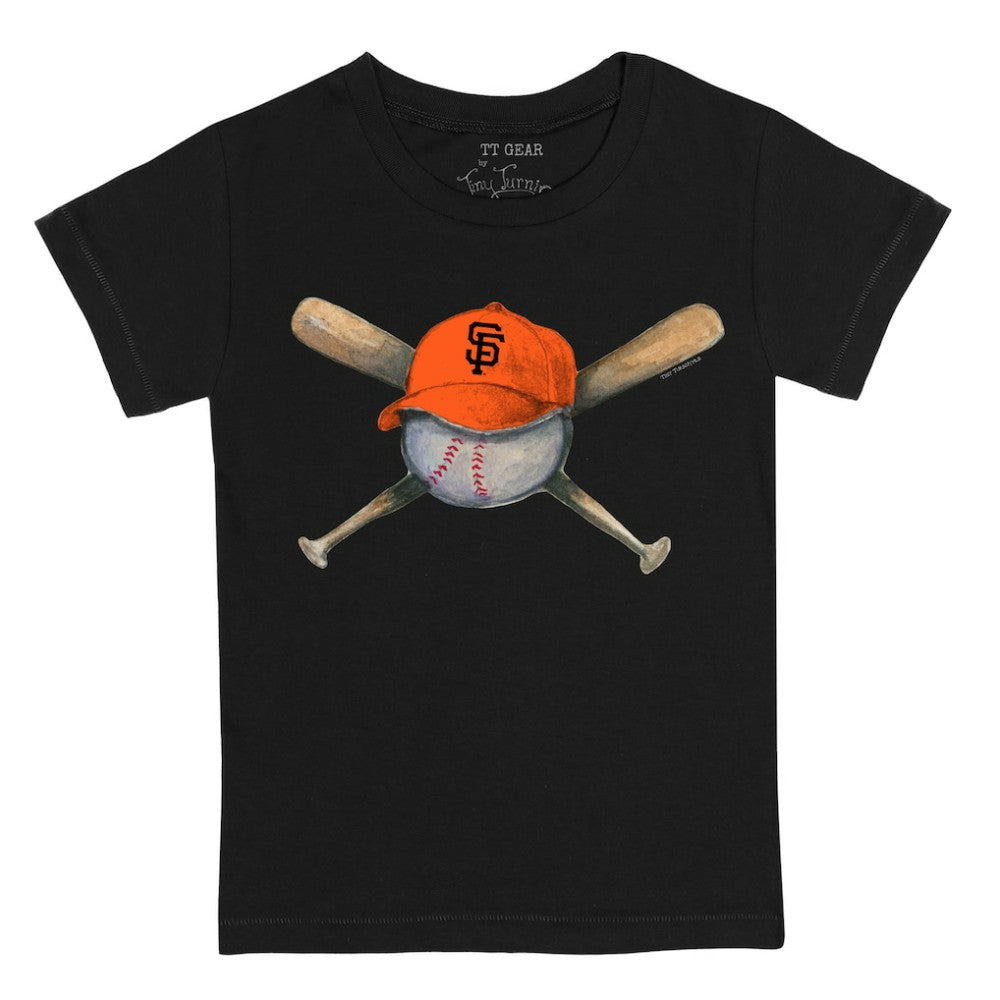 San Francisco Giants Tiny Turnip Youth Hat Crossbats T-Shirt Outlet