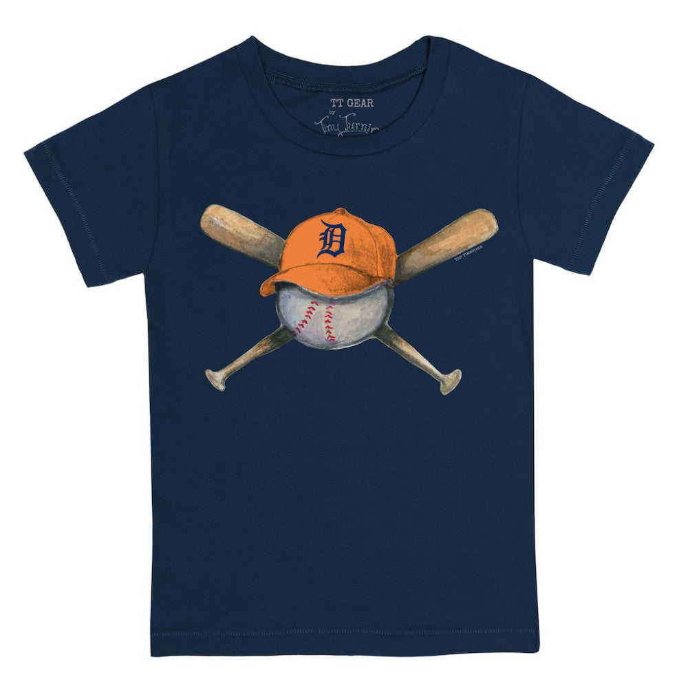 Detroit Tigers Tiny Turnip Youth Hat Crossbats T-Shirt Near Me