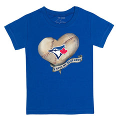 Toronto Blue Jays Tiny Turnip Youth Heart Banner T-Shirt for sale