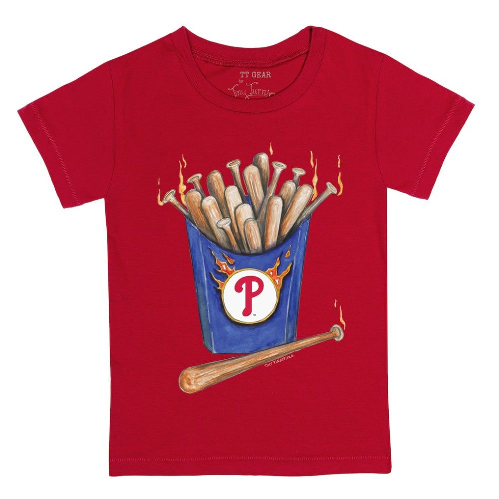 Philadelphia Phillies Tiny Turnip Youth Hot Bats T-Shirt Outlet