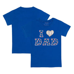 Chicago Cubs Tiny Turnip Youth I Love Dad T-Shirt Sale