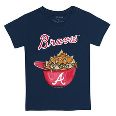 Atlanta Braves Tiny Turnip Youth Nacho Helmet T-Shirt Online