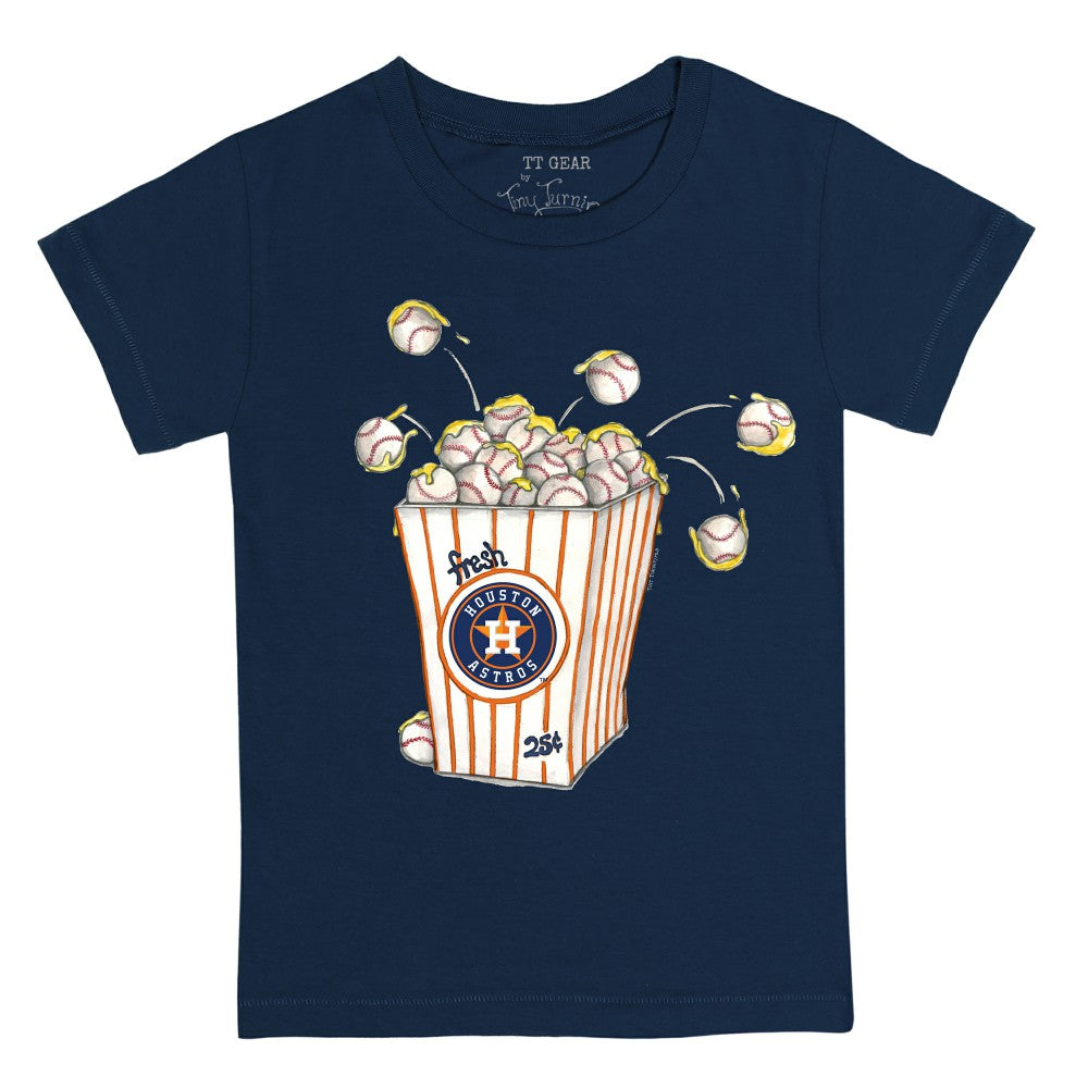 Houston Astros Tiny Turnip Youth Popcorn T-Shirt Discount