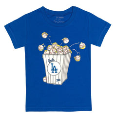 Los Angeles Dodgers Tiny Turnip Youth Popcorn T-Shirt Online