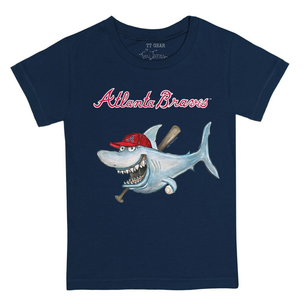 Atlanta Braves Tiny Turnip Youth Shark T-Shirt Near Me