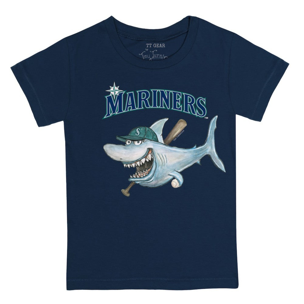 Seattle Mariners Tiny Turnip Youth Shark T-Shirt Outlet