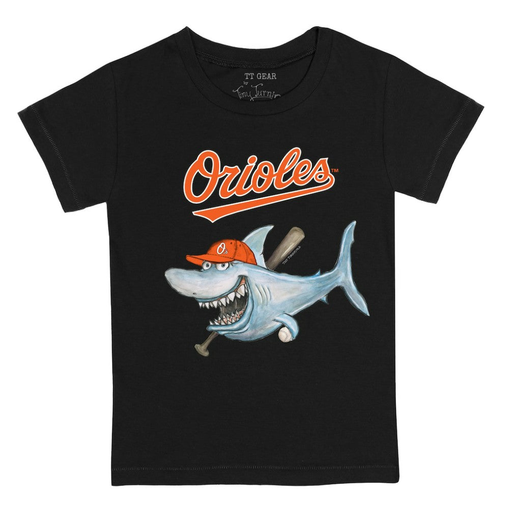 Baltimore Orioles Tiny Turnip Youth Shark T-Shirt Sale