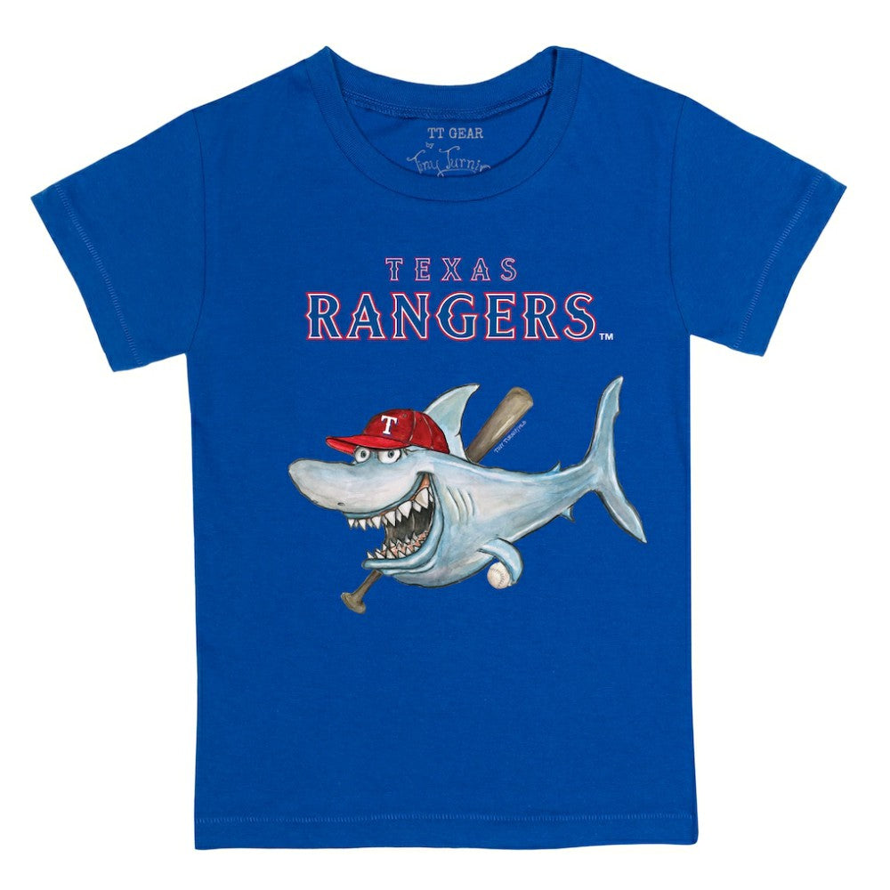 Texas Rangers Tiny Turnip Youth Shark T-Shirt Outlet