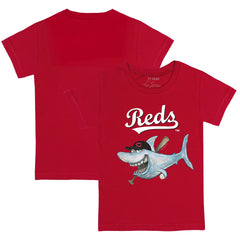 Cincinnati Reds Tiny Turnip Youth Shark T-Shirt Sale