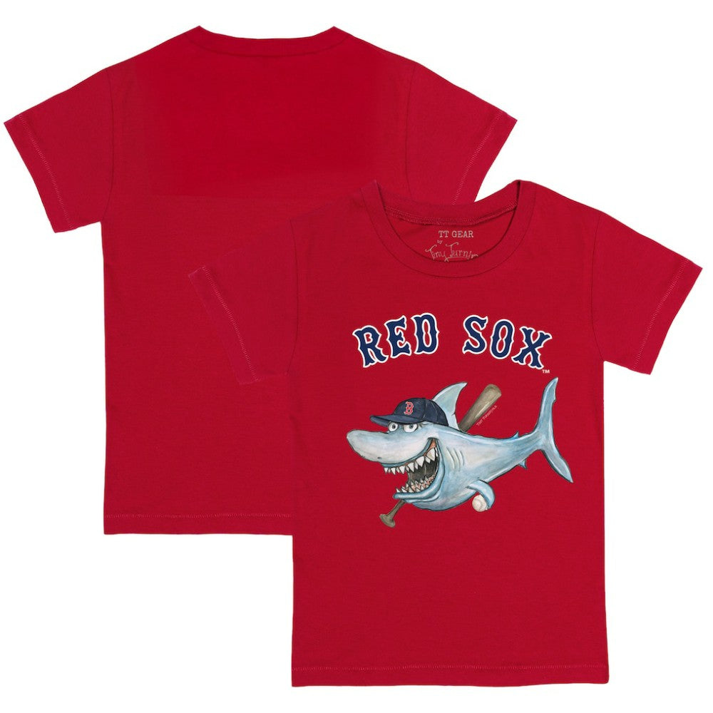 Boston Red Sox Tiny Turnip Youth Shark T-Shirt Discount