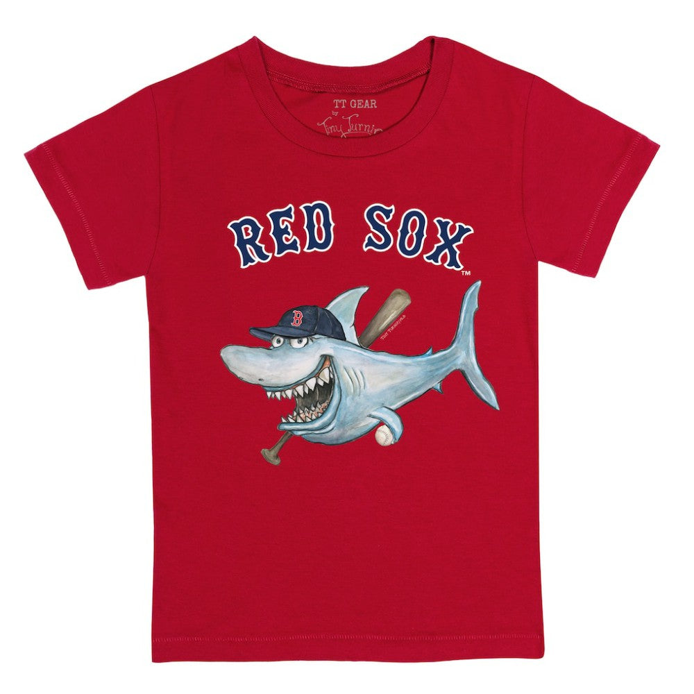 Boston Red Sox Tiny Turnip Youth Shark T-Shirt Discount