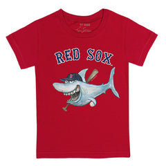 Boston Red Sox Tiny Turnip Youth Shark T-Shirt Discount