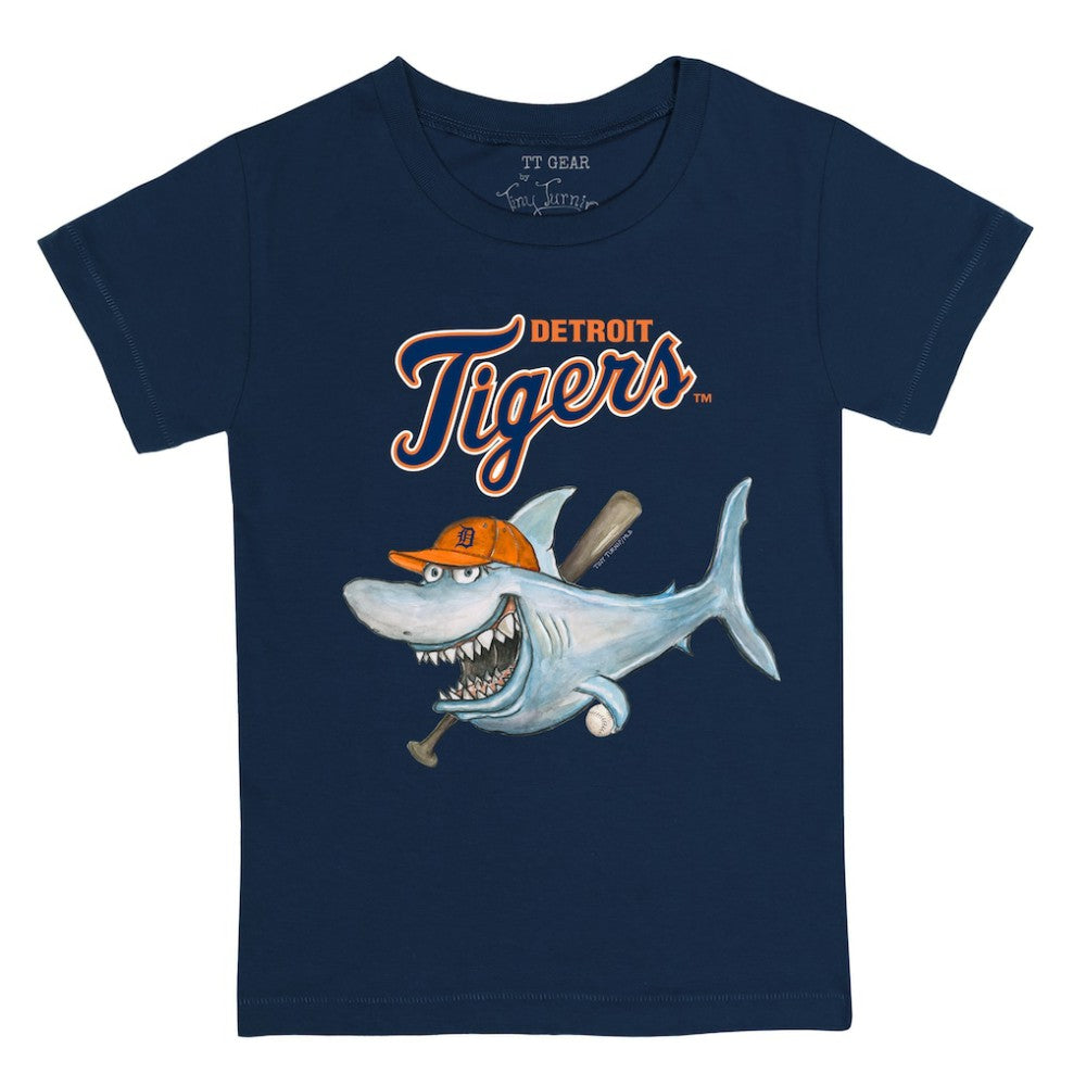 Detroit Tigers Tiny Turnip Youth Shark T-Shirt Online