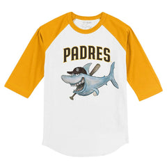 San Diego Padres Tiny Turnip Youth Shark 3/4-Sleeve Raglan T-Shirt Near Me