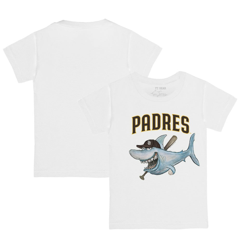 San Diego Padres Tiny Turnip Youth Shark Logo T-Shirt for sale