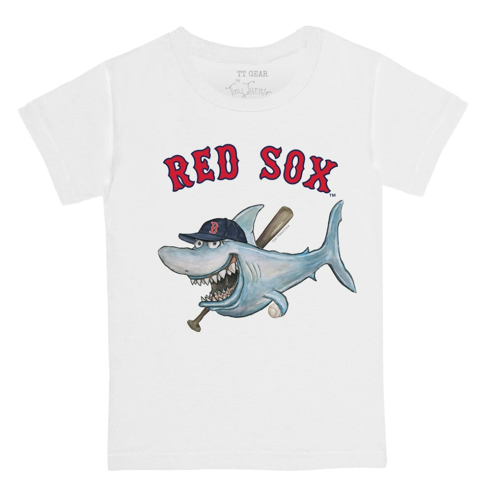 Boston Red Sox Tiny Turnip Youth Shark Logo T-Shirt Sale