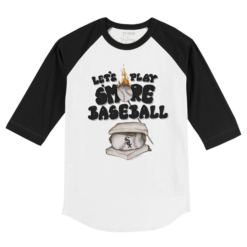 Chicago White Sox Tiny Turnip Youth Smores 3/4-Sleeve Raglan T-Shirt Near Me