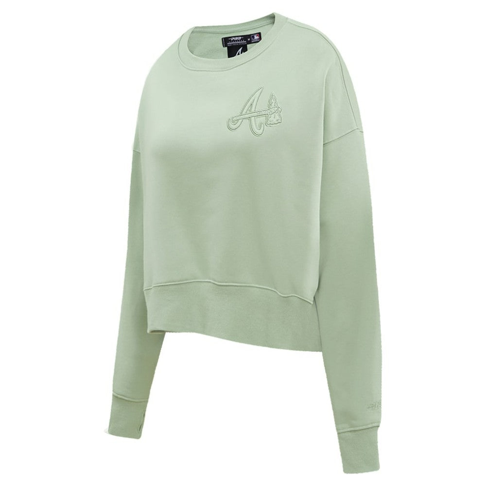 Atlanta Braves Pro Standard Women's Fleece Pullover Sweatshirt Sale