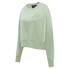 Atlanta Braves Pro Standard Women's Fleece Pullover Sweatshirt Sale