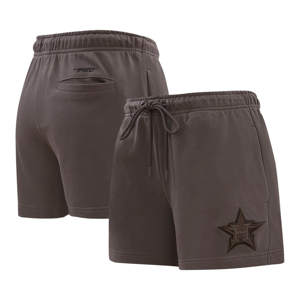 Houston Astros Pro Standard Women's Neutral Fleece Shorts Near Me