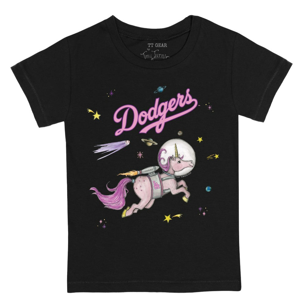 Los Angeles Dodgers Tiny Turnip Youth Space Unicorn T-Shirt Outlet