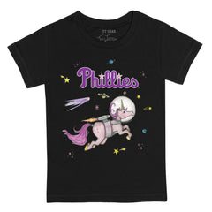 Philadelphia Phillies Tiny Turnip Youth Space Unicorn T-Shirt Sale