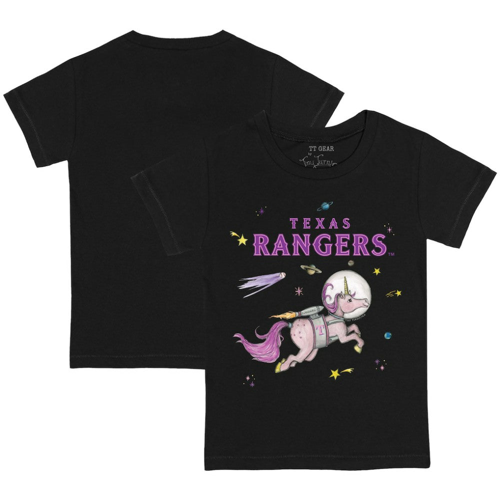 Texas Rangers Tiny Turnip Youth Space Unicorn T-Shirt Near Me