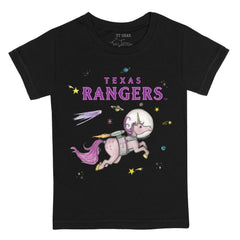 Texas Rangers Tiny Turnip Youth Space Unicorn T-Shirt Near Me