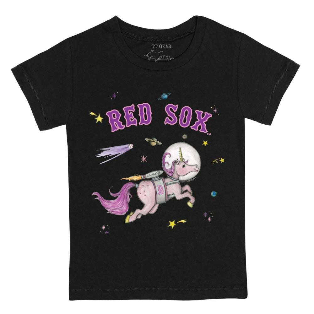 Boston Red Sox Tiny Turnip Youth Space Unicorn T-Shirt Online