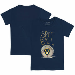 Milwaukee Brewers Tiny Turnip Youth Spit Ball T-Shirt Outlet
