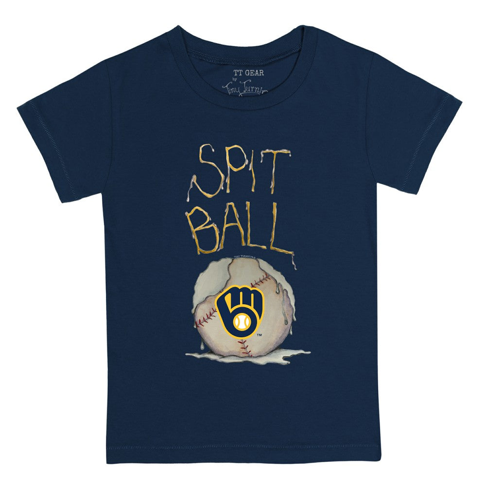 Milwaukee Brewers Tiny Turnip Youth Spit Ball T-Shirt Outlet