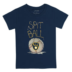 Milwaukee Brewers Tiny Turnip Youth Spit Ball T-Shirt Outlet