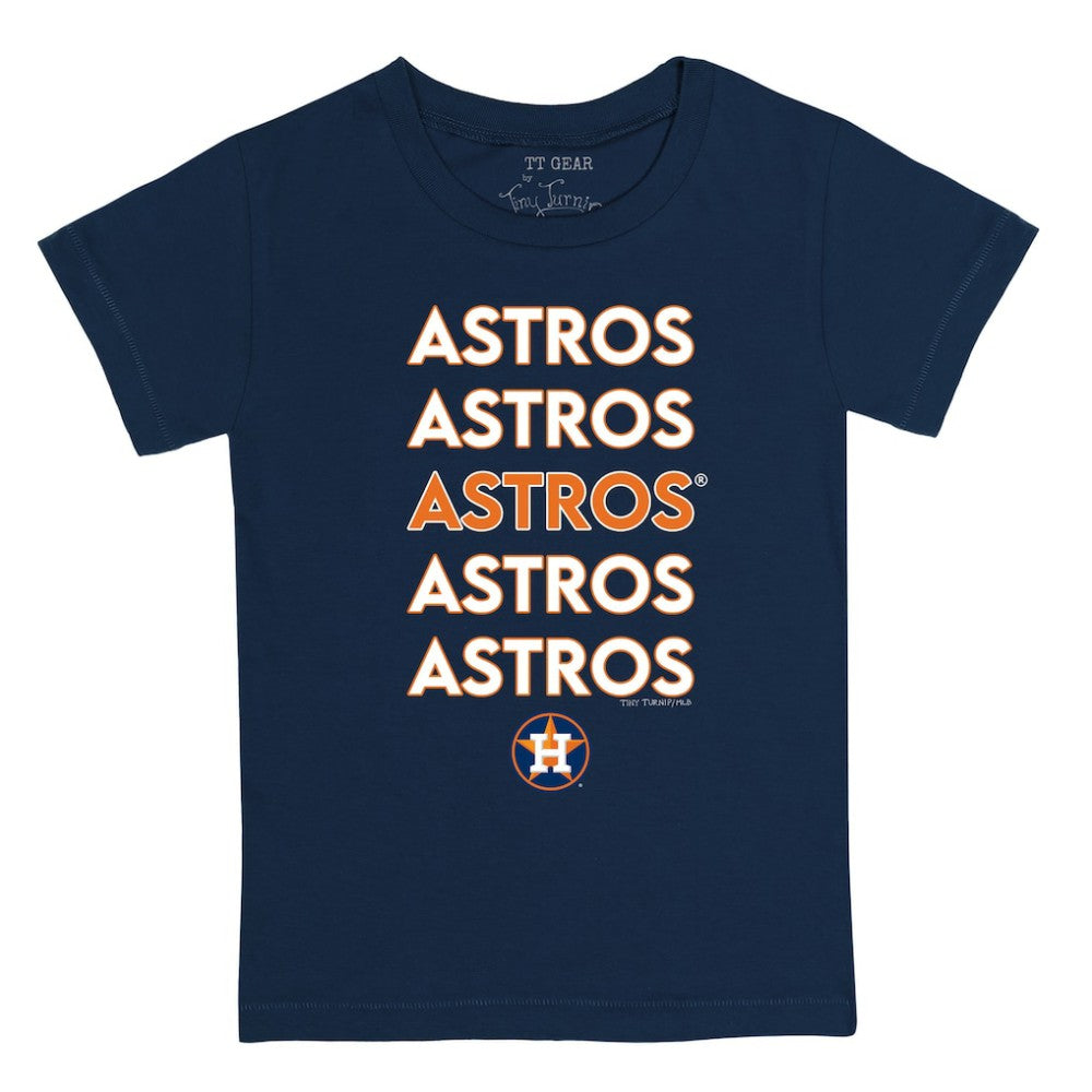 Houston Astros Tiny Turnip Youth Stacked T-Shirt Online
