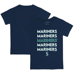 Seattle Mariners Tiny Turnip Youth Stacked T-Shirt Discount