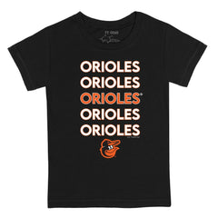 Baltimore Orioles Tiny Turnip Youth Stacked T-Shirt Sale