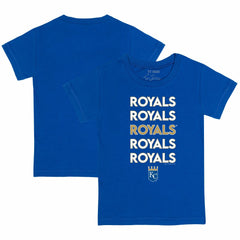 Kansas City Royals Tiny Turnip Youth Stacked T-Shirt Sale