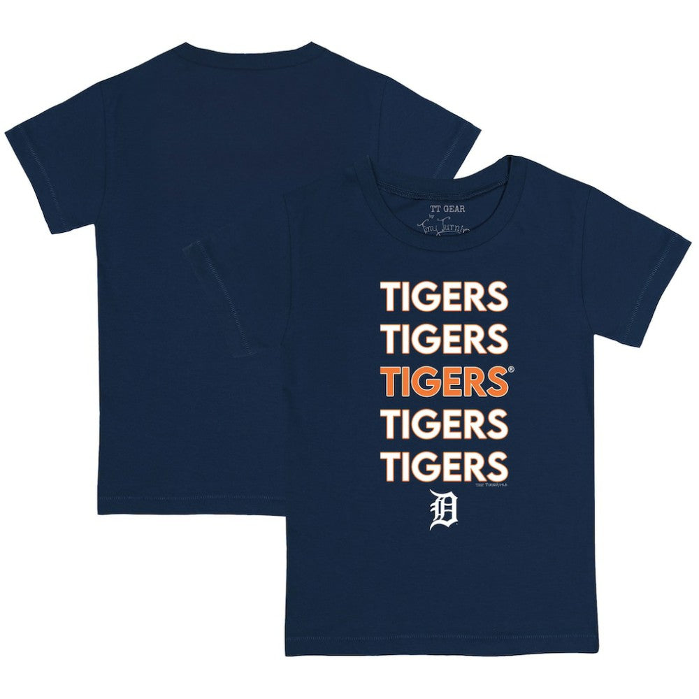 Detroit Tigers Tiny Turnip Youth Stacked T-Shirt Near Me