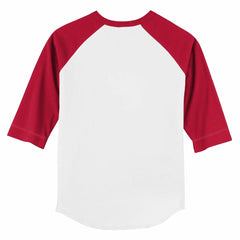 Cincinnati Reds Tiny Turnip Youth Stacked 3/4-Sleeve Raglan T-Shirt Online