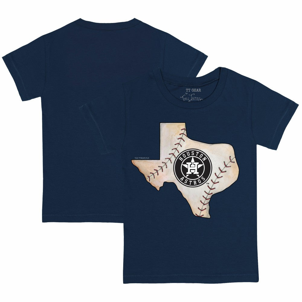 Houston Astros Tiny Turnip Youth State Outline T-Shirt for sale