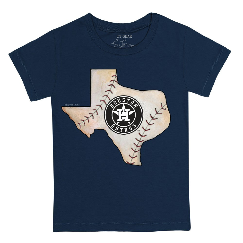 Houston Astros Tiny Turnip Youth State Outline T-Shirt for sale