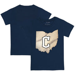Cleveland Guardians Tiny Turnip Youth State Outline T-Shirt for sale