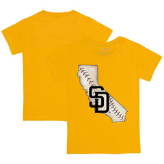 San Diego Padres Tiny Turnip Youth State Outline T-Shirt Near Me