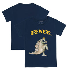 Milwaukee Brewers Tiny Turnip Youth Stega T-Shirt for sale