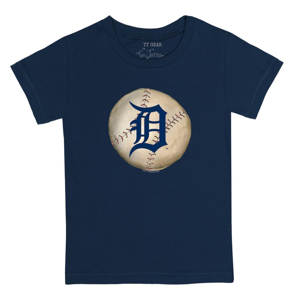 Detroit Tigers Tiny Turnip Youth Stitched Baseball T-Shirt Outlet