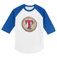 Texas Rangers Tiny Turnip Youth Stitched Baseball 3/4-Sleeve Raglan T-Shirt Online