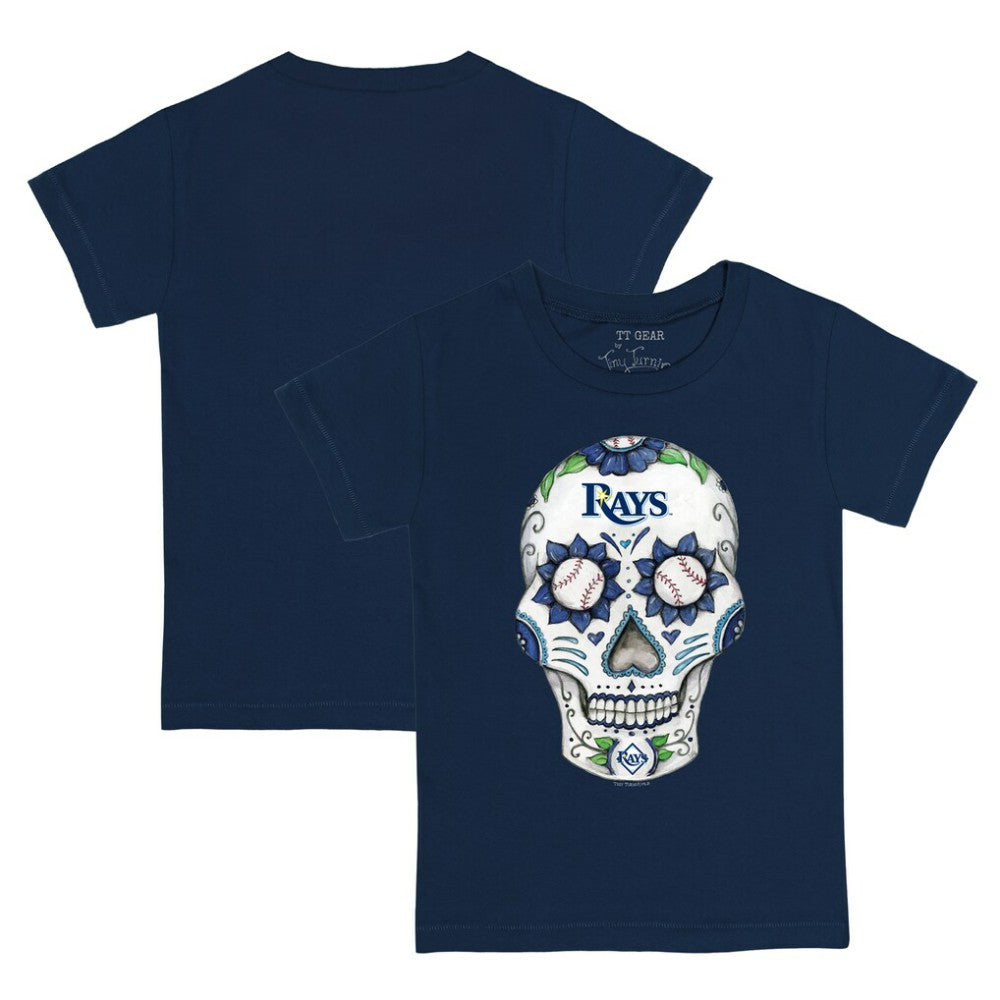 Tampa Bay Rays Tiny Turnip Youth Sugar Skull T-Shirt Online