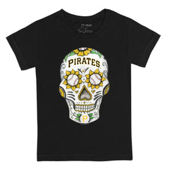 Pittsburgh Pirates Tiny Turnip Youth Sugar Skull T-Shirt Discount