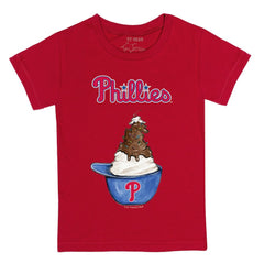 Philadelphia Phillies Tiny Turnip Youth Sundae Helmet T-Shirt Near Me