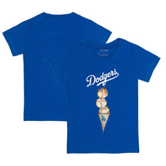Los Angeles Dodgers Tiny Turnip Youth Triple Scoop T-Shirt Near Me